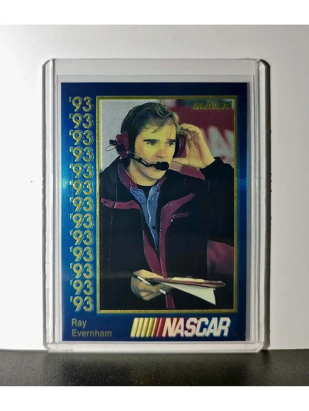 Ray Evernham 1993 Maxx Premier Plus Racing #158 NASCAR Card Hendrick Motorsports